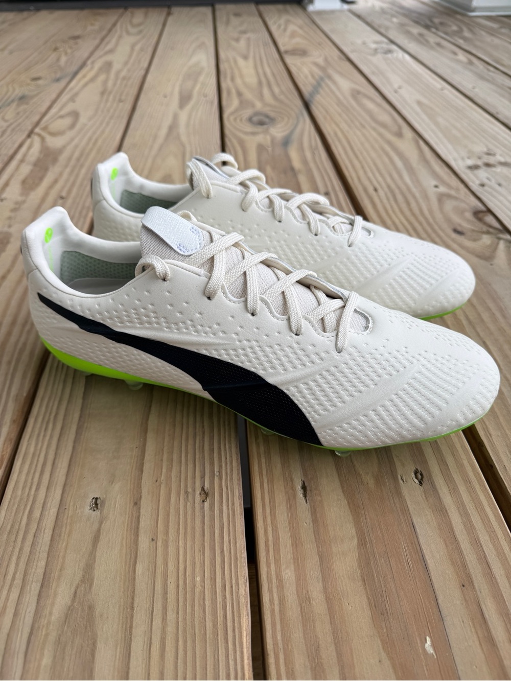 NEW Puma King Platinum 21 Vegan Firm Ground AG Soccer Cleats Size 12 106675-01